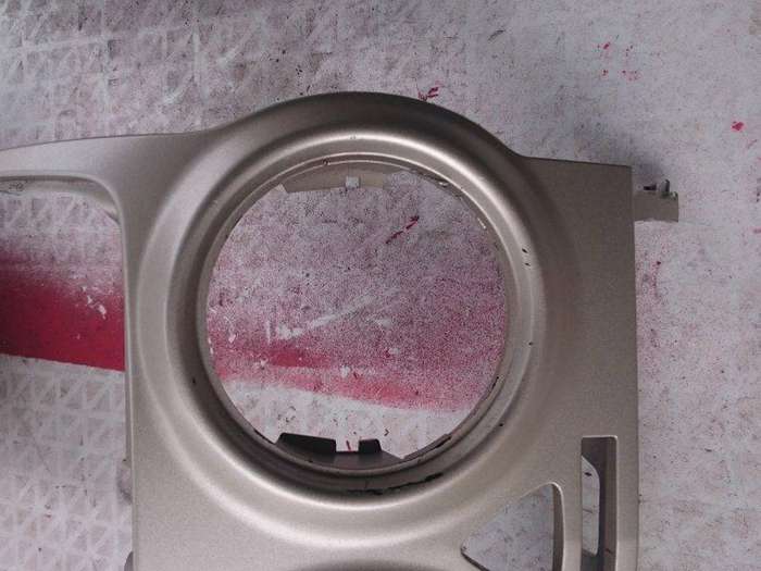 OPEL CORSA D DASH FASCIA HEATER PANEL SURROUND TRIM IN GREY 2007 - 2014 R500