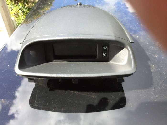 Opel Corsa D Top Centre Console Dash ONLY,NO CLOCK R300