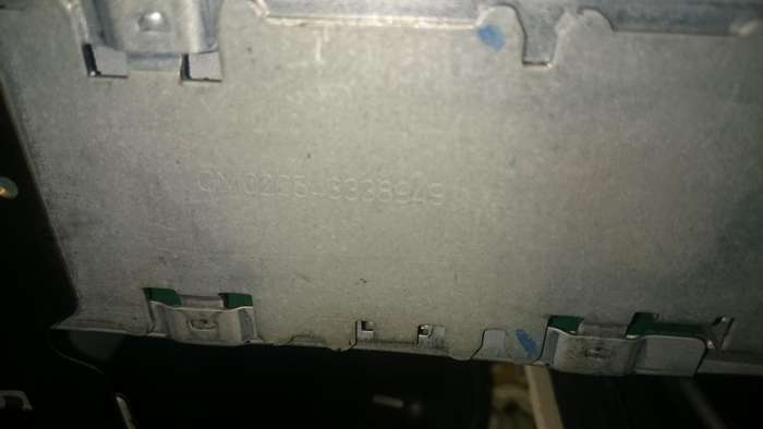 SIEMENS CDR 2005 VDO CHROME FRONT FACE WITH CODE R1200