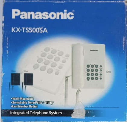 Panasonic Land line phone - KX-TS500SA - New in original packaging