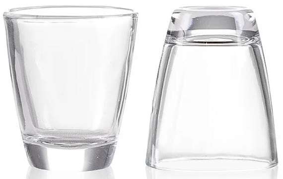 Holy Communion Glass Communion Cups Shot glass style (12's)