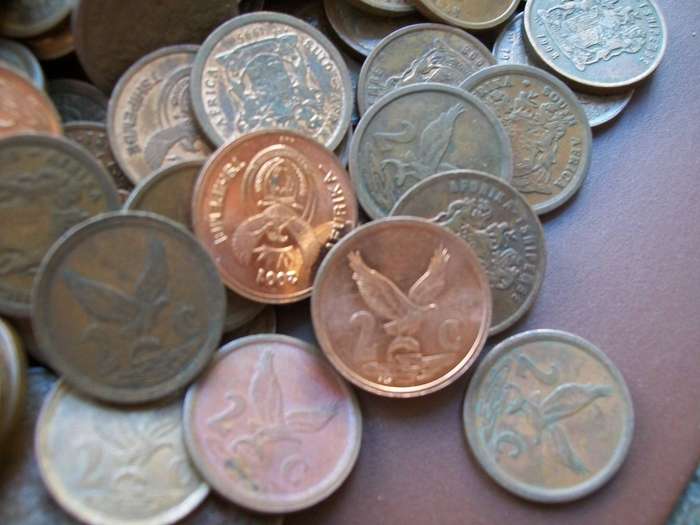 Over 1500 Third Decimal circulated 2 Cent coin lot (dates not checked)