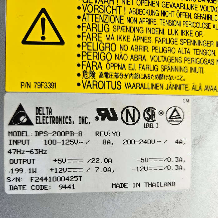 AT power supply 200W (1994)