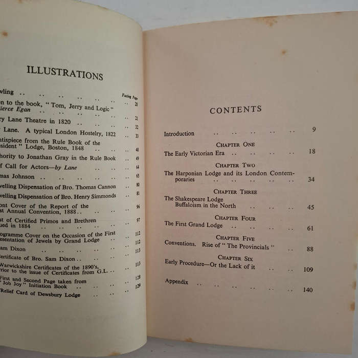Origin and Development of The Royal Antediluvian Order of Buffaloes (Volume One Only) M. W. Payne