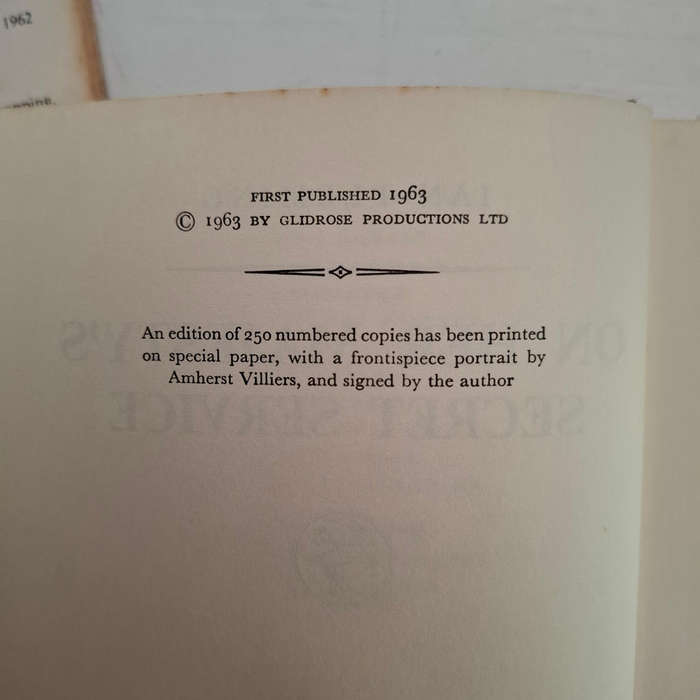 On Her Majesty's Secret Service (Ian Fleming)