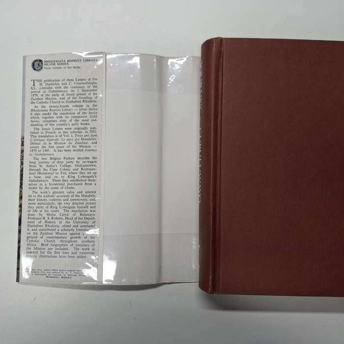 Journey to Gubuluwayo: Letters of Frs H. Depelchin and C. Croonenberghs, S.J. 1879, 1880, 1881 (Rhod