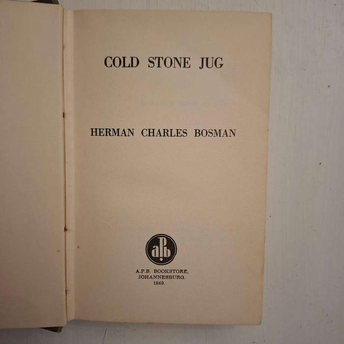 Cold Stone Jug (Herman Charles Bosman)