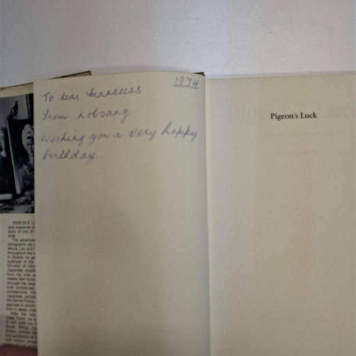 Pigeons Luck: Artists Life Story that reads like a Thriller by Tretchikoff & Hocking (SIGNED)