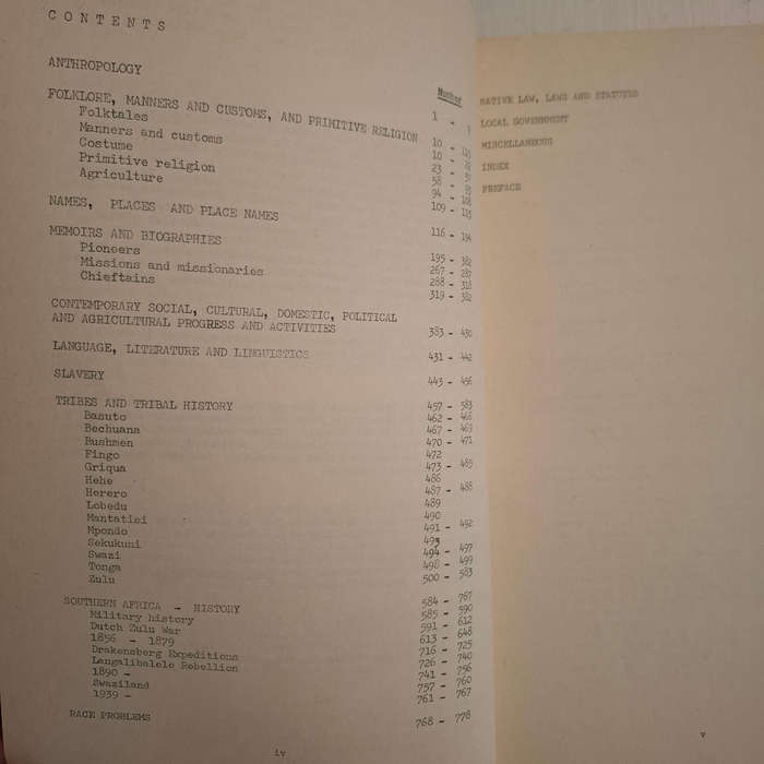 MANUSCRIPTS AND PAPERS IN THE KILLIE CAMPBELL AFRICANA COLLECTION