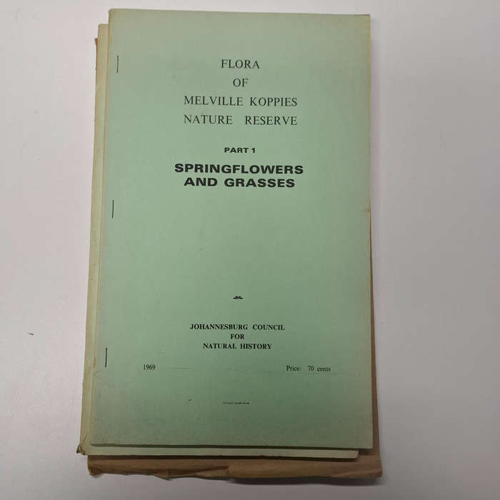 Flora of Melville Koppies Nature Reserve - 2 vols