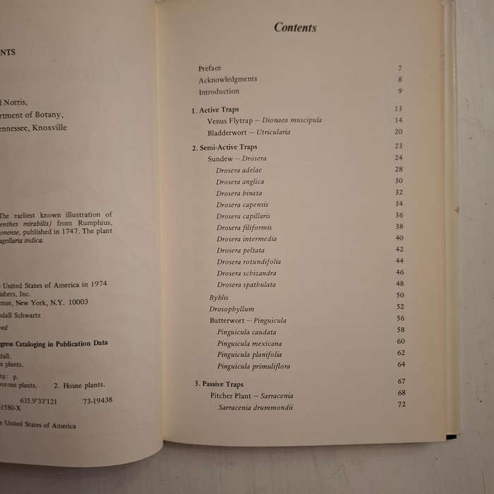 Carnivorous Plants (Randall Schwartz)