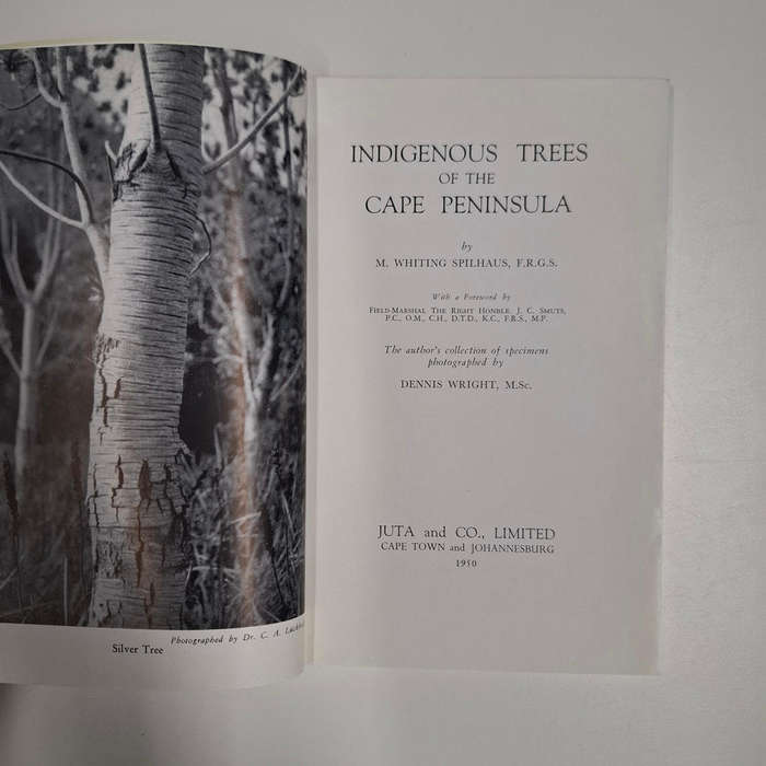 Indigenous Trees Of The Cape Peninsula (Whiting M. Spilhaus)