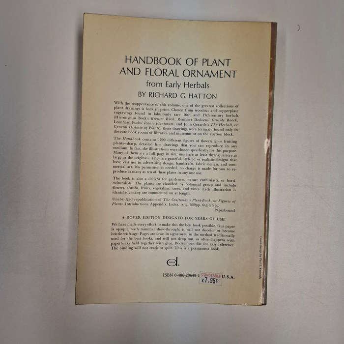 Handbook of Plant and Floral Ornament (R. G. Hatton)