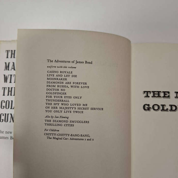 The Man with the Golden Gun (Ian Fleming) First Edition, second state