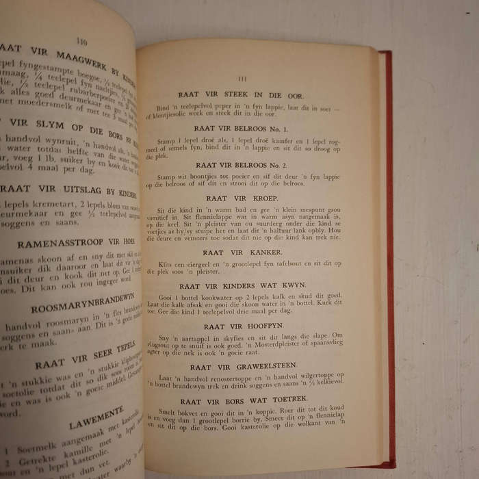Dykman se Kook-, Koek-, en Resepboek  18de uitgawe 1956