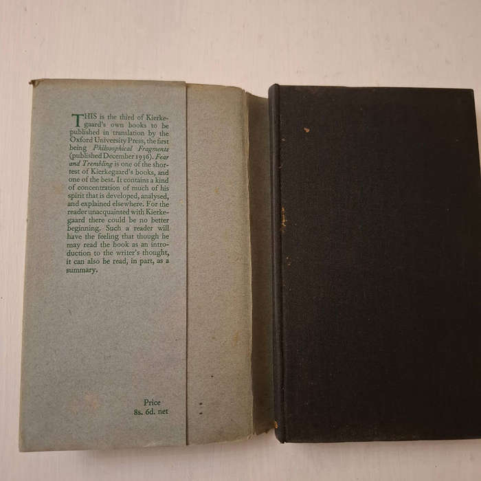 Fear and Trembling (Soren Kierkegaard, translated by Robert Payne)