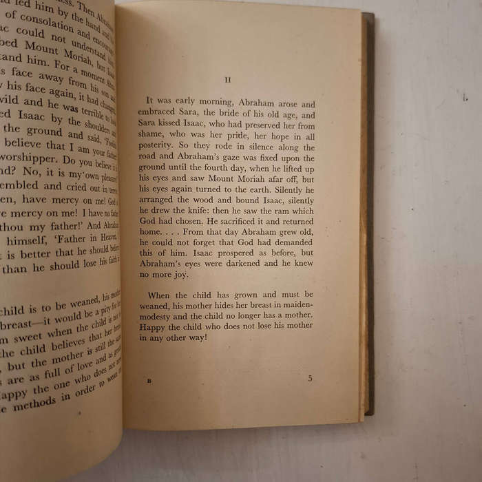 Fear and Trembling (Soren Kierkegaard, translated by Robert Payne)