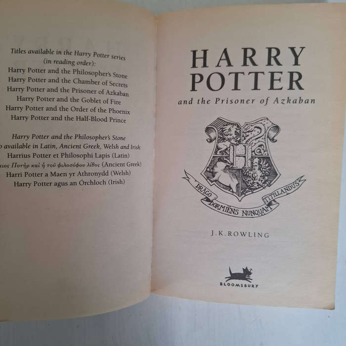 3 X  Harry Potter paperbacks
