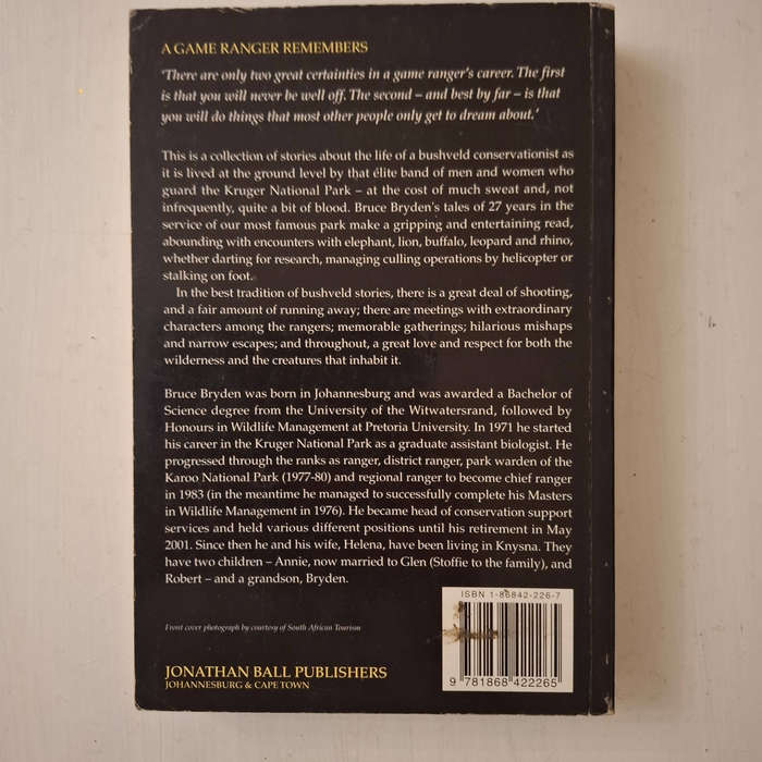 A Game Ranger Remembers (Bruce Bryden)