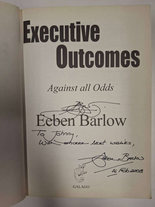 Executive Outcomes: Against All Odds (Eeben Barlow)