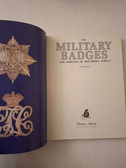 The Military Badges and Insignia of South Africa (Colin R. Owen) Signed