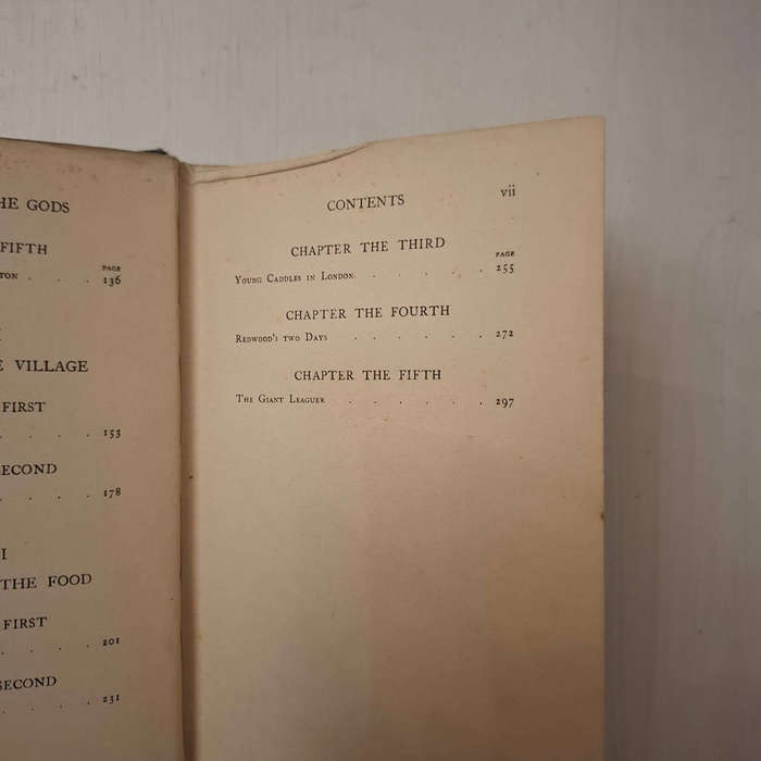 Food of the Gods, And How It Came to Earth (H.G. Wells)