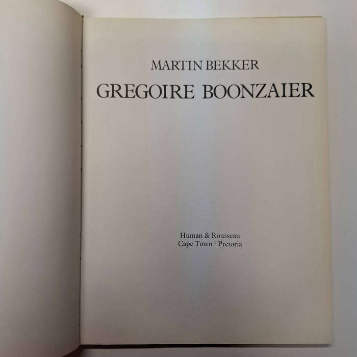 Gregoire Boonzaier (Martin Bekker)