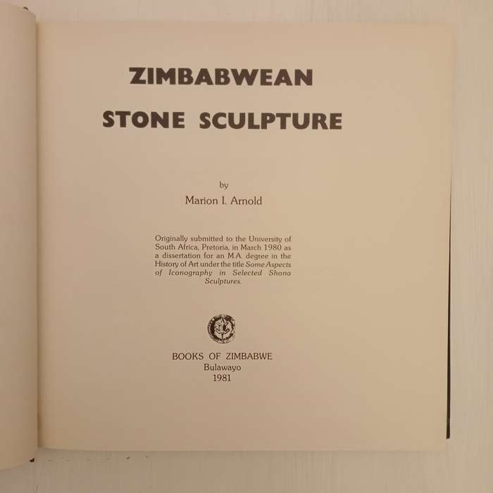 Zimbabwean Stone Sculpture - Marion I Arnold