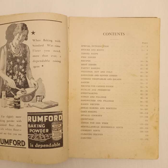 "Victory" Cookery Book: South African Women's Auxiliary Services