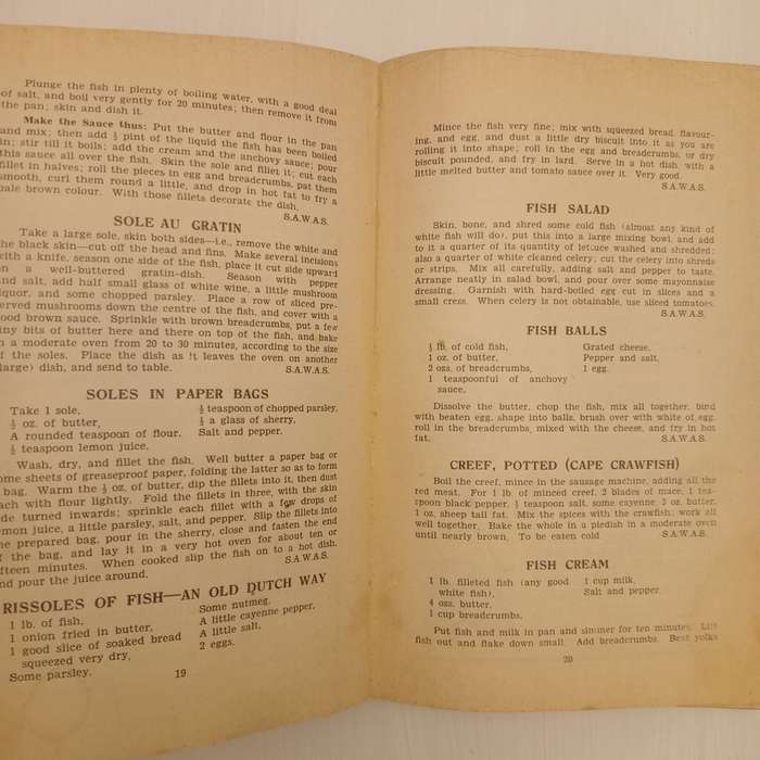 "Victory" Cookery Book: South African Women's Auxiliary Services
