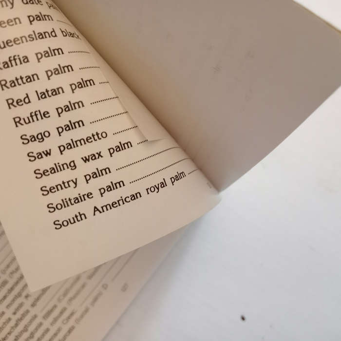 The Palm Collection of the Durban Botanic Gardens: With notes on palm cultivation and identification