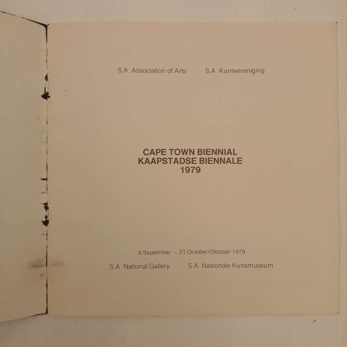 Cape Town Biennial 1979