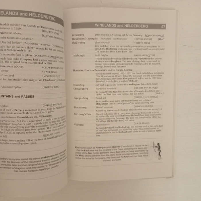 Beard shaver's bush: Place names in the Cape (Peter Slingsby, Ed Coombe)