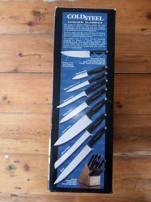 Cold Steel Kitchen Classics Knife set