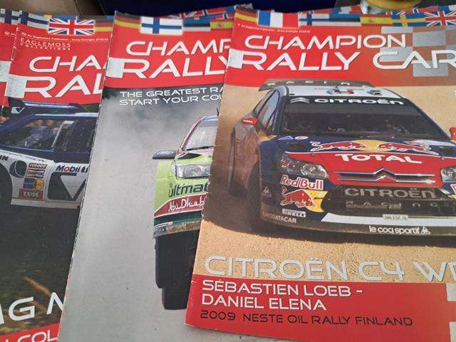 RALLY MAGAZINES MAGAZINES - CHAMPION RALLY CARS