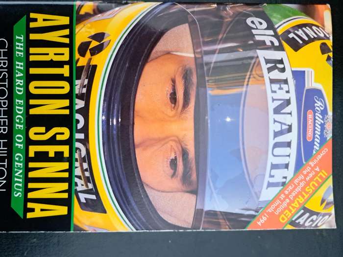 AYRTON SENNA - THE HARD EDGE OF A GUNIUS - CHRISTOPHER HILTON