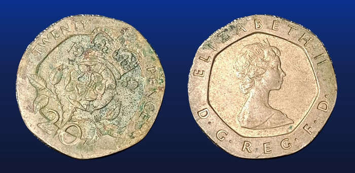 UNITED KINGDOM 20 PENCE 1982