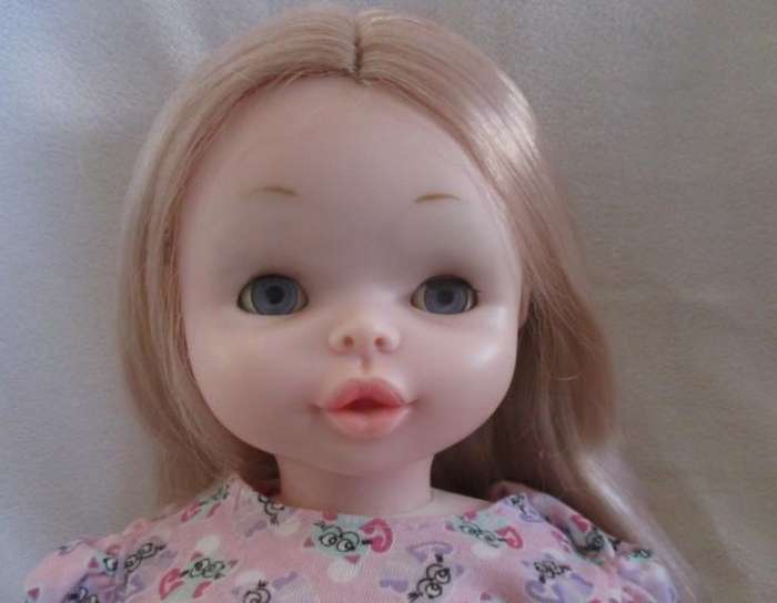 Vintage Italian doll - not perfect but such a beautiful face!