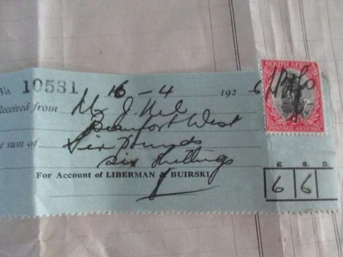 1920's - A batch of various antique documents & stamps from way back when