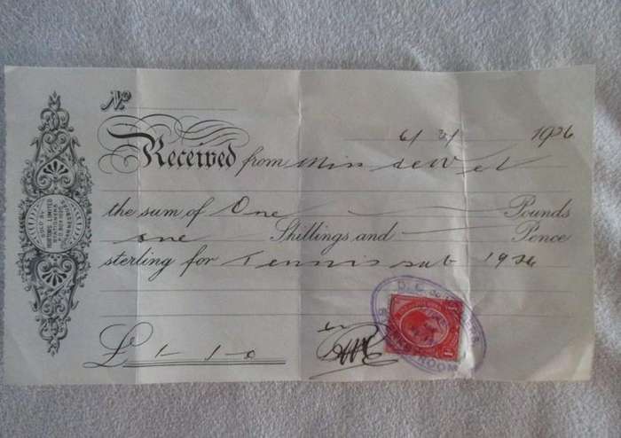 1920's - A batch of various antique documents & stamps from way back when