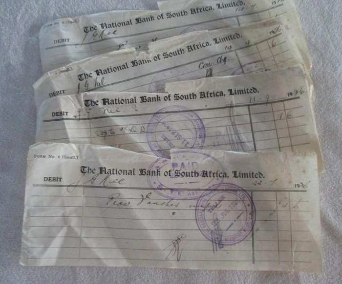 1920's - A batch of various antique documents & stamps from way back when
