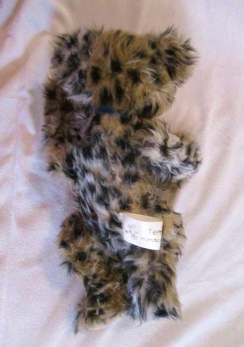Unique Templar Teds hand crafted artist's bear- an African Cheetah Bear - fully articulated