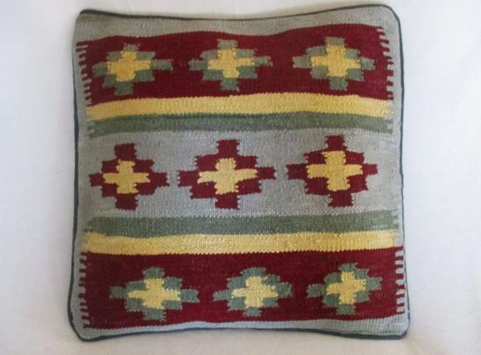 A  Hand woven cushion from Afghanistan - great condition