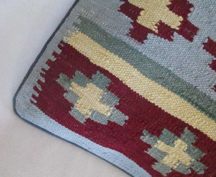 A  Hand woven cushion from Afghanistan - great condition
