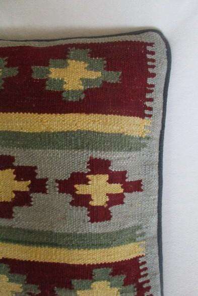 A  Hand woven cushion from Afghanistan - great condition
