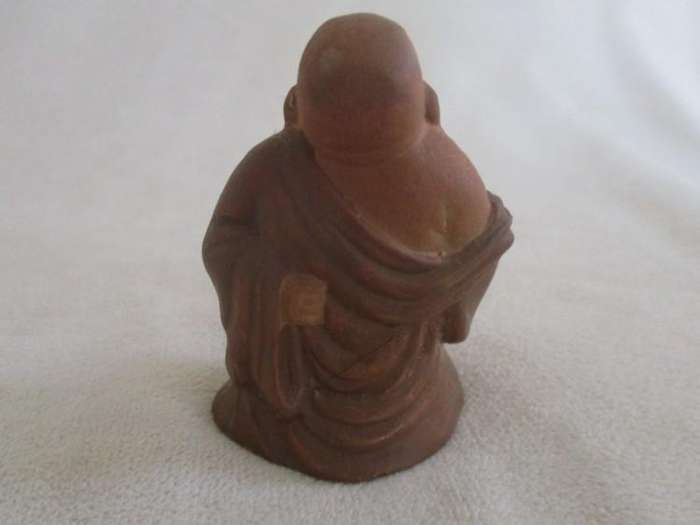 A batch of five small vintage bone/tusk, metal and ceramic Chinese collectables
