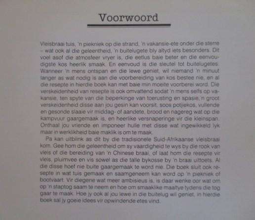 Die Suid-Afrikaanse Kookboek vir die Buitelewe - Marty Klinzman