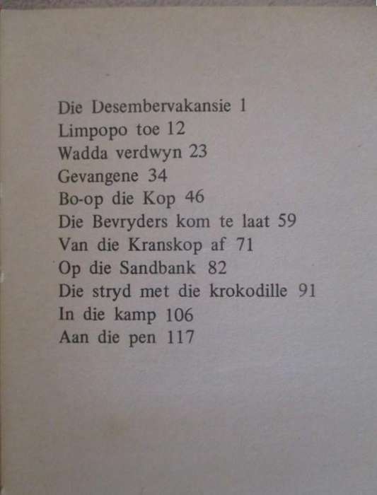 1980 - Die Uile Langs die Limpopo deur Cor Dirks - versamelbare kinderboek