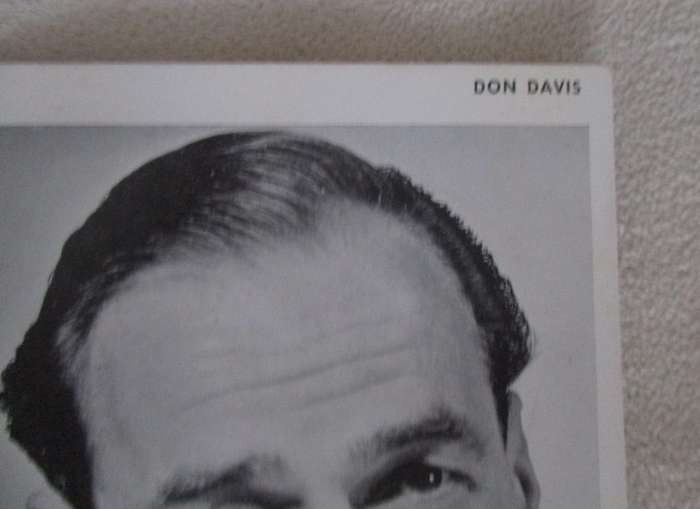 Springbok Radio memorabilia - photo print of the very first Inspector Carr - Don Davis