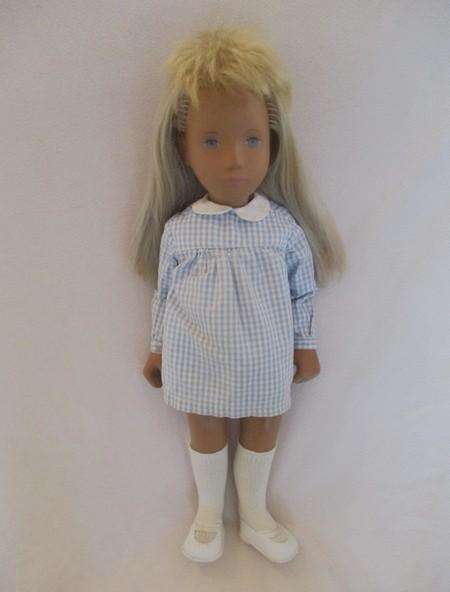 Rare Collector's doll - vintage 1960's/70's Sasha doll - Blonde Gingham Girl by Frido/Trendon